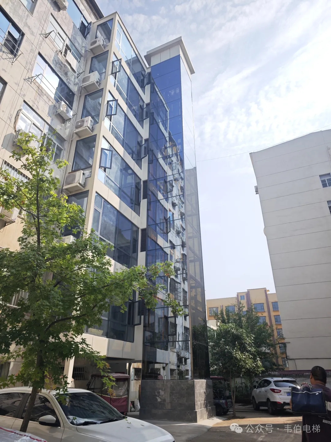 喜報(bào) | 加裝一部接一部，韋伯“梯”升幸福度！